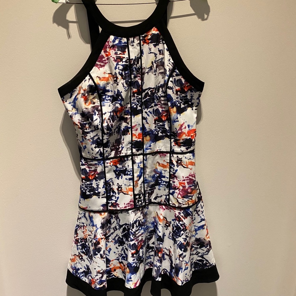 Parker multicolor short dress